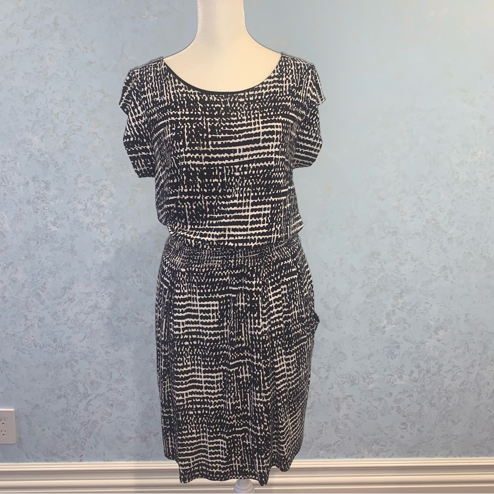 Black and white dress